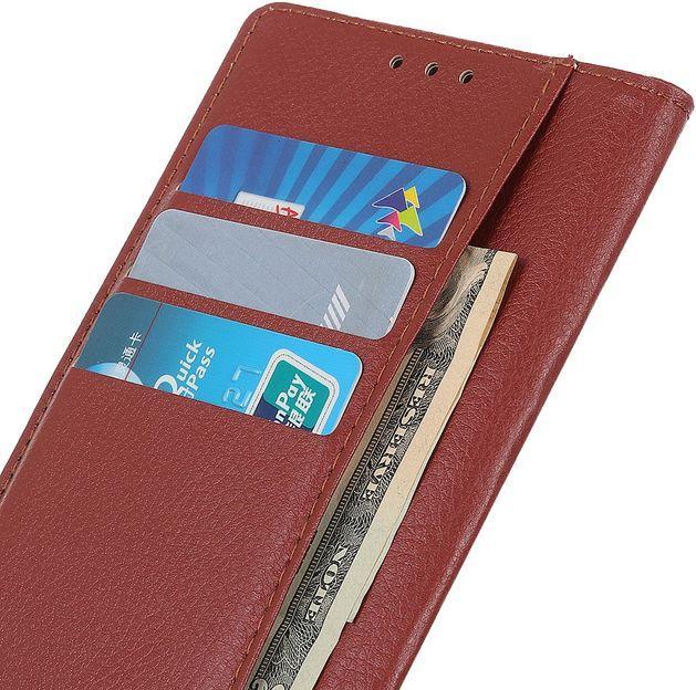 Actual product image MU Classic Litchi Leather Bookcover Series (Apple iPhone 13 Pro Max)