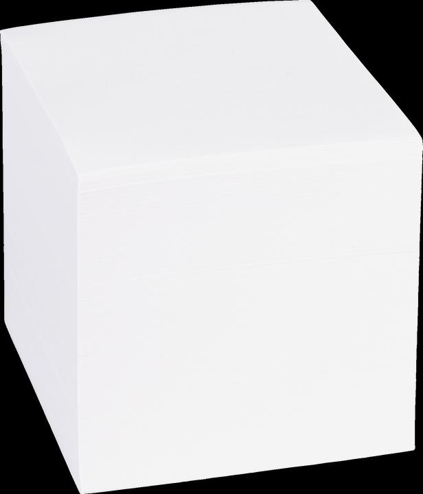 König & Ebhardt Zettelklotz 9x9x9cm weiss 750 Blatt (9 x 9 x 9 cm)