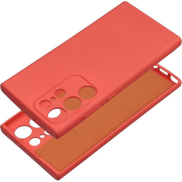 Immagine prodotto OEM Back panel cover SILICONE case for SAMSUNG S23 Ultra peach (Samsung Galaxy S23 Ultra)