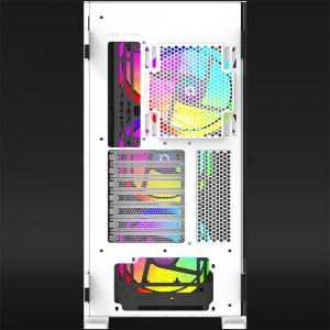 Actual product image Aqirys Aquilla White (mATX, ATX, Mini-ITX)