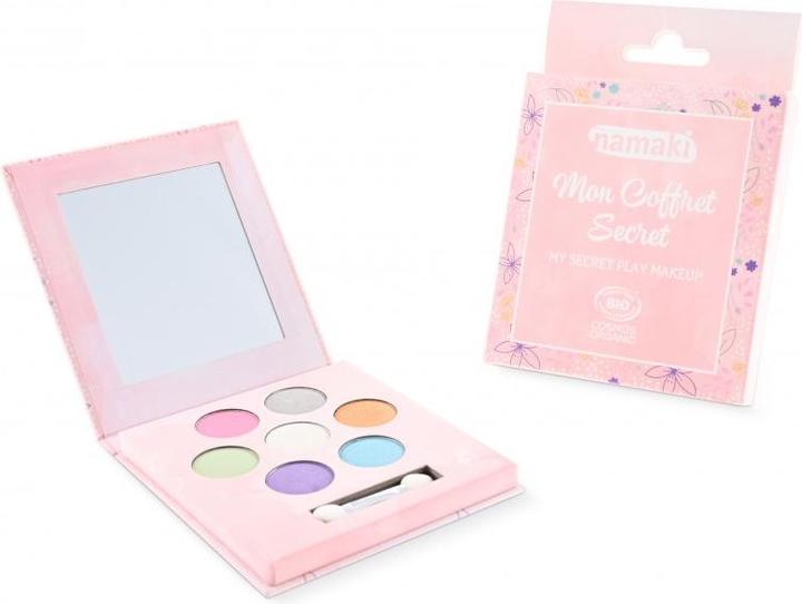 Image du produit Namaki My Secret Pearly Party Ombre à paupières bio 7 couleurs