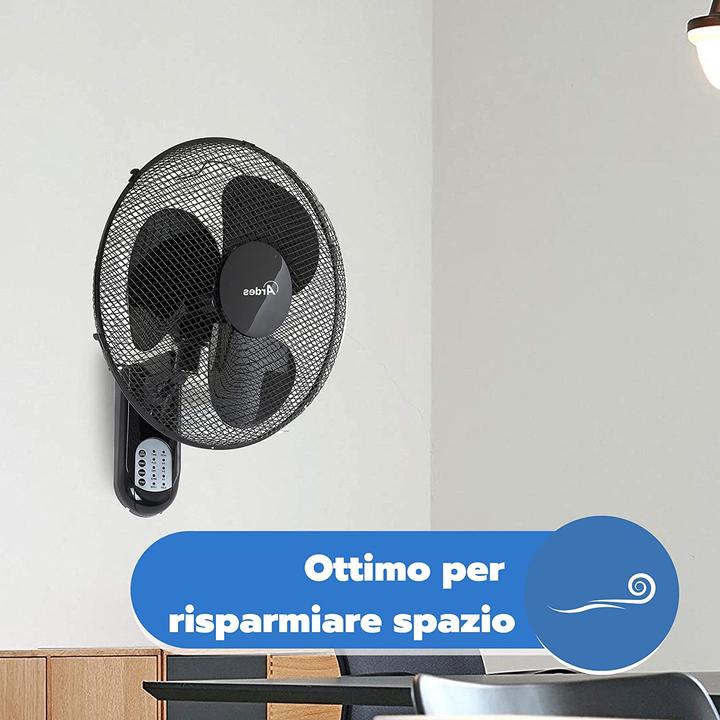 Image du produit Poly Pool Ventilateur mural AR5W40R, 40cm (59 dB)