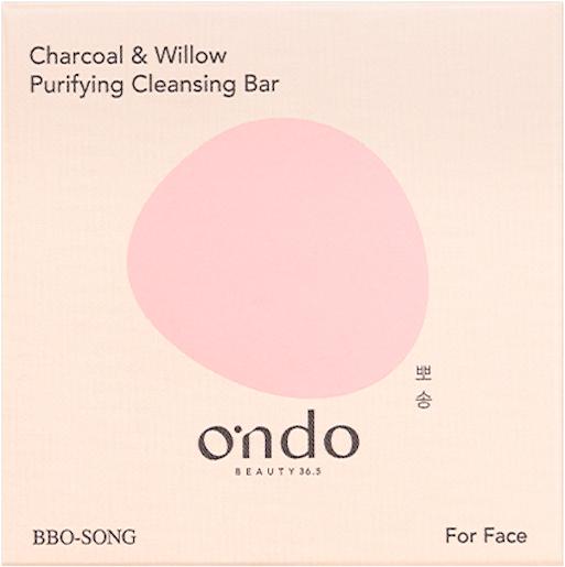 Actual product image Ondo Charcoal & Willow Purifying Cleansing Bar (Soap)