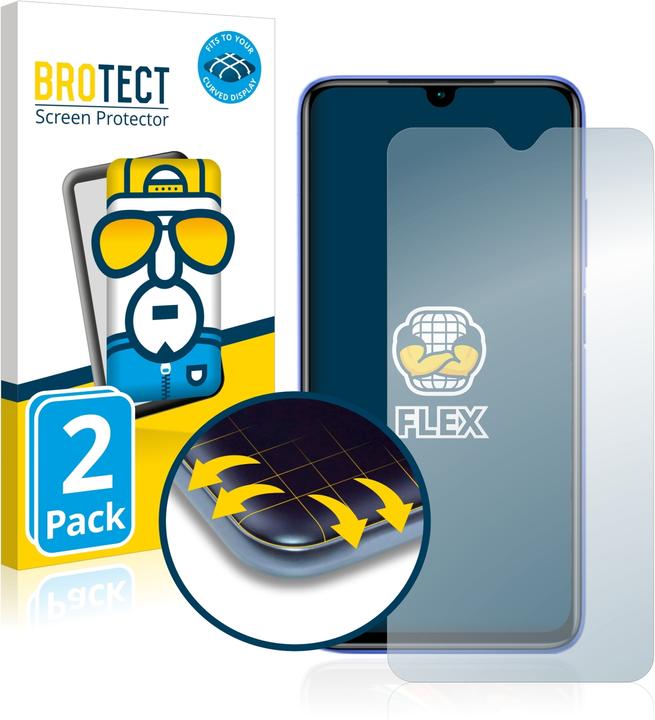 Immagine prodotto BROTECT Full-Cover Pellicola (2 Pezzo/i, Xiaomi Redmi 9T)