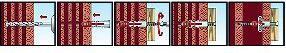 Image du produit Fischer Fiches universelles (100 pcs)