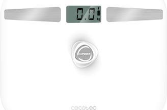 Cecotec Surface Precision EcoPower 10200 Smart Health Bathroom Scale with Push Button High Security Tempered (180 kg)