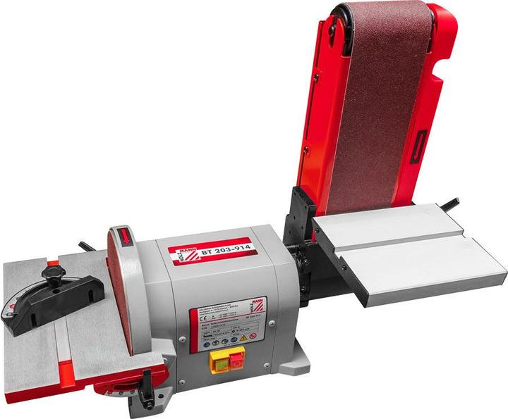 Holzmann BT203-914 230V (Bandschleifer, Doppelschleifer, 550 W)