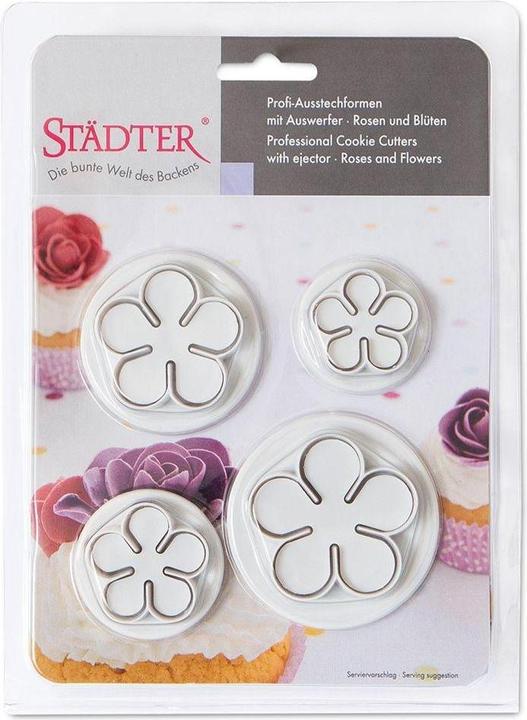 Produktbild Städter Rosen & Blüten ø 30 / 35 / 45 / 50 mm Weiss