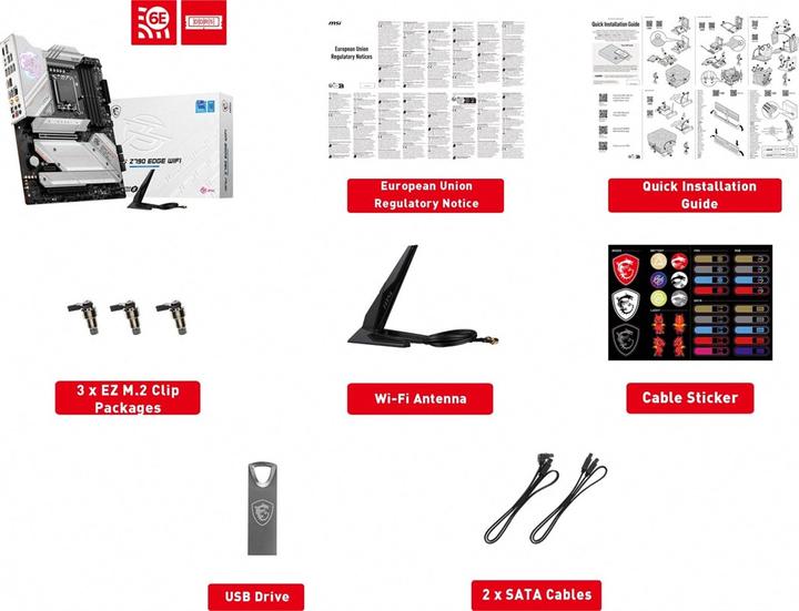Produktbild MSI MPG Z790 Edge WIFI (LGA 1700, Intel Z790, ATX, mATX, Micro-ITX)