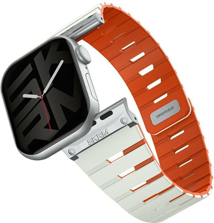 Actual product image Skinarma Strap Gemini for Apple Watch 42/41/40 mm light mint (Stainless steel, Plastic, Silicone)