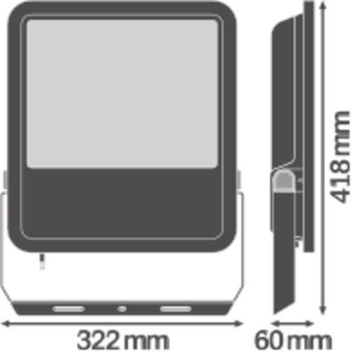 Image du produit Ledvance Projecteur à LED (20000 lm, IP65)