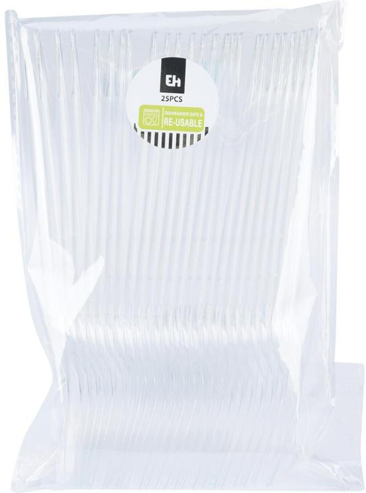 Produktbild Furber Kunstoff-Löffel 25 Stück, Transparent (25 x)