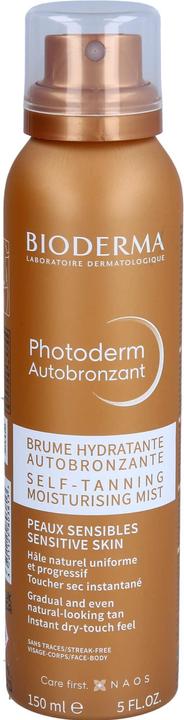 Produktbild Bioderma Photoderm Selbstbräuner Feuchtigkeitsnebel 150ml (Selbstbräunungsschaum, 150 ml)