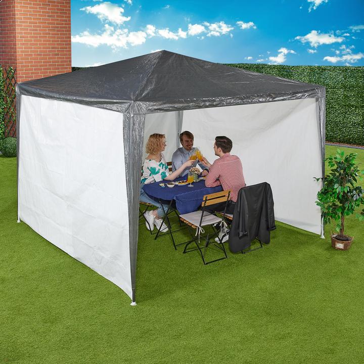 Produktbild Relaxdays 3x Pavillon-Seitenteile (10 cm, 300 cm)