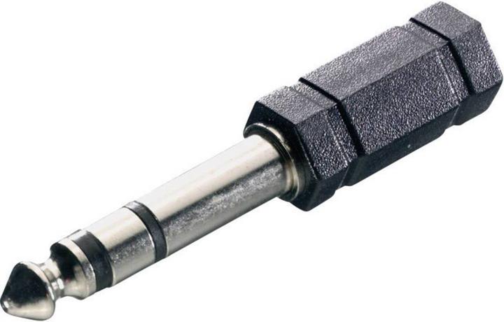 Actual product image SpeaKa Professional Jack adapter jack plug 6.3 mm jack socket 3.5 mm (Jack adapter)