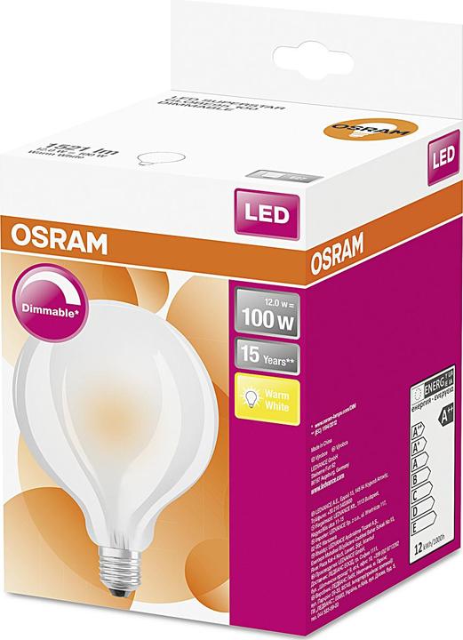 Immagine prodotto Osram Superstar Globe95 (E27, 11 W, 1521 lm, 6 x, E)