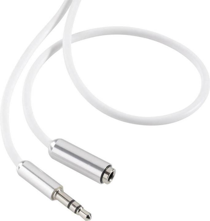 SpeaKa Professional 3.5 mm Klinke Verlängerung SuperSoft 0.5 m (0.50 m, 2.5mm)