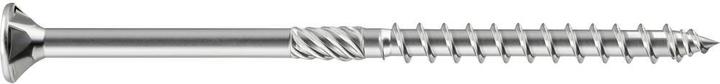 Image du produit SWG Vis à denture intérieure multi-dents HOX avec embout 4.5 x 80 acier zingué, ETA homologué (75 Vis par pièce)