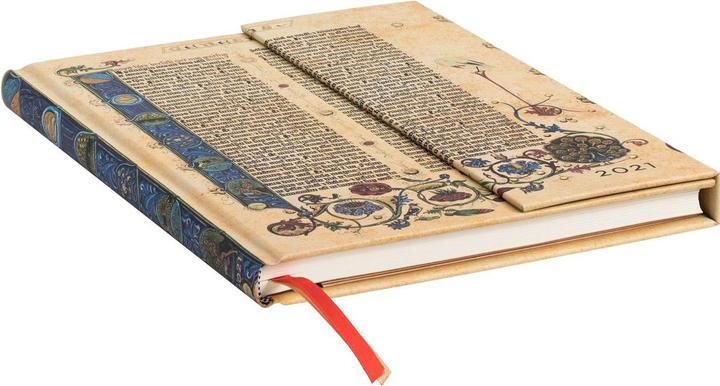 Produktbild Paperblanks PAPERBLAN Agenda Genesis 21 DD6746-7 180×230mm, de, HC, 12M (18 x 23 cm, Harter Einband, Deutsch)