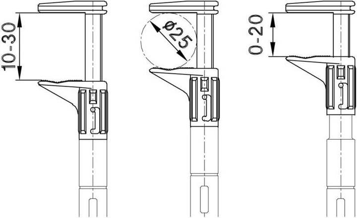 Image du produit Stäubli Grippe-fils plat de sécurité 4 mm Grip F