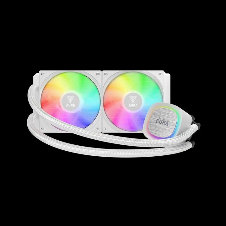 Actual product image Gamdias Liquid cooler Aura GL240 V2 WH Wakï¿½