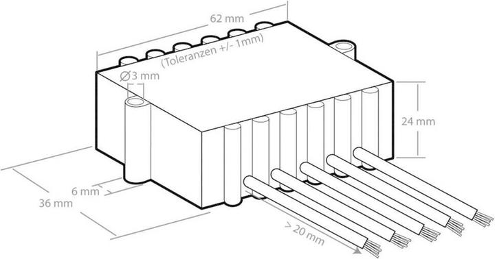 Produktbild Kemo M033N Amplificatore mono Componente sfuso 9 V/DC, 12 V/DC, 18 V/DC, 20 V/DC 18 W (Kopfhörerverstärker)