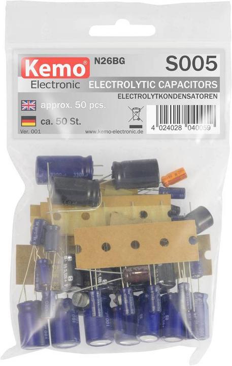 Produktbild Kemo Elektrolyt-Kondensatoren-Set