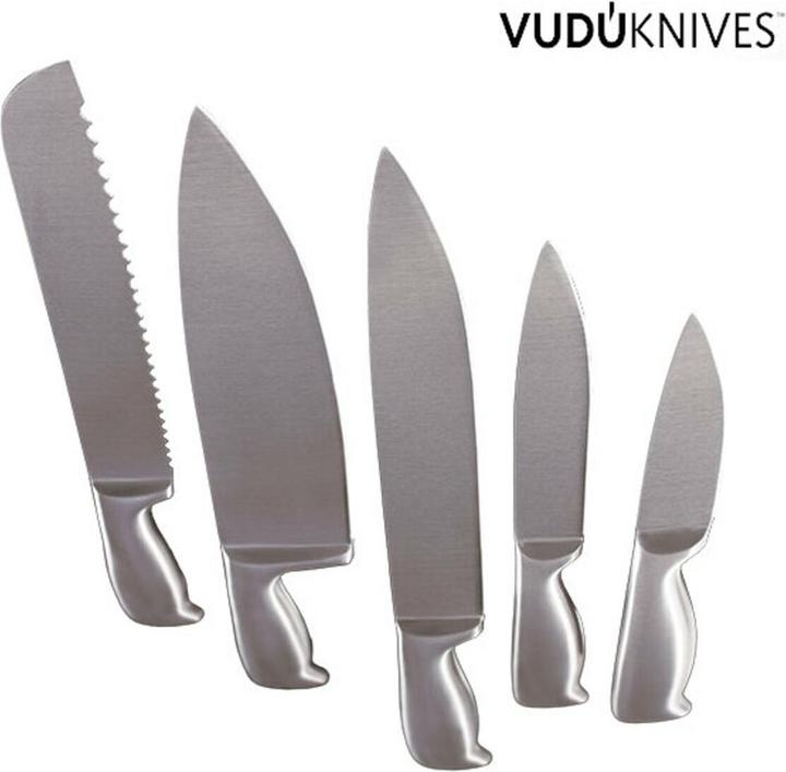Produktbild InnovaGoods Vudú Knives Supreme Messerblock und Messerset (5 Teile)