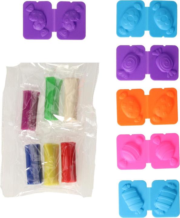 Actual product image Clay set in storage box for making sweets