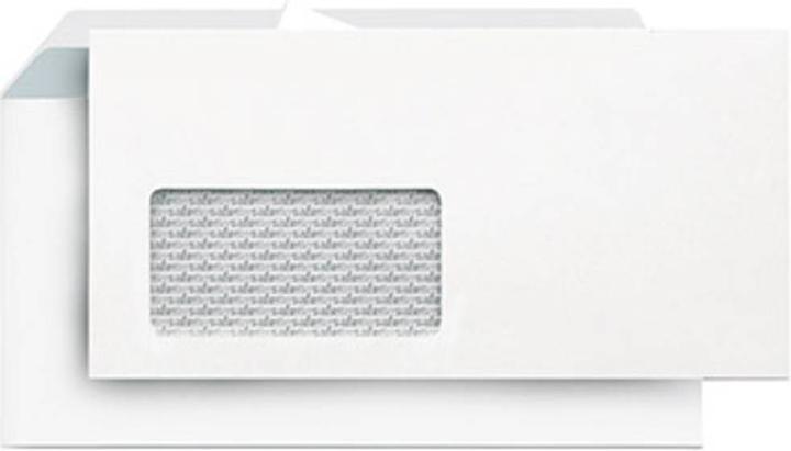 No Name Envelope Lettersafe with window (DL, 500 x)
