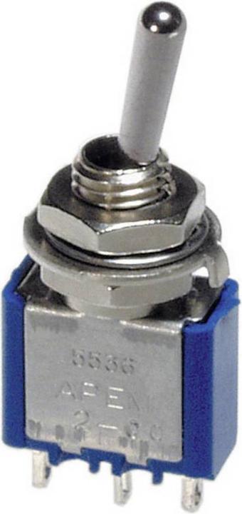 Actual product image APEM Lever switch 250 V/AC 3 A