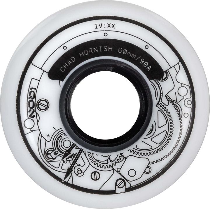 Immagine prodotto Iqon Ruote per pattini in linea Chad Pro 60mm 4-Pack 2024 (60 mm, 90A)
