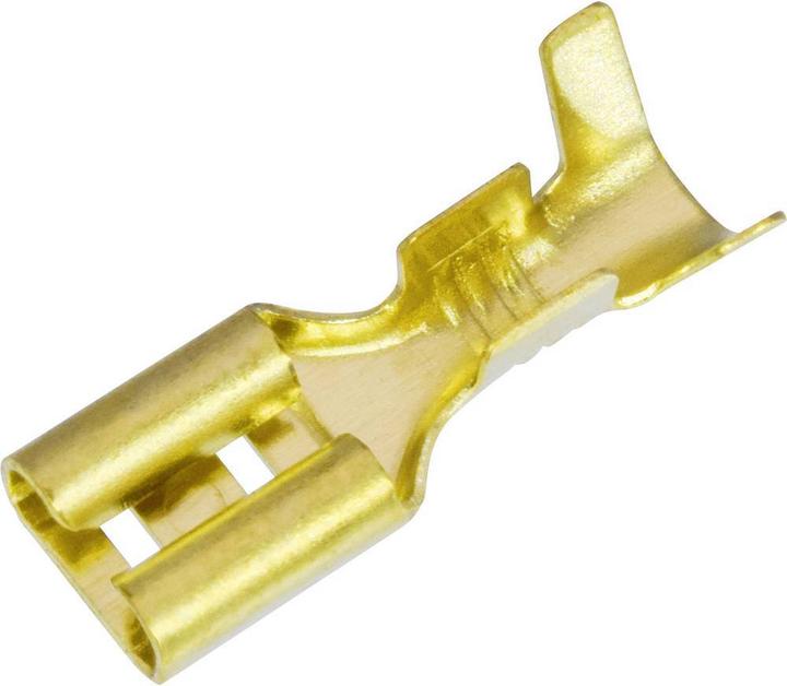 Produktbild Quadrios 1908C182 Quetschverbinder-Sortiment 1.50 mm² 0.50 mm² Messing, Transparent 100 Teile
