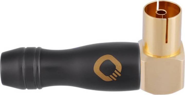 Actual product image Oehlbach Transmission Shift IEC plug 90° angled female (Antenna cable)