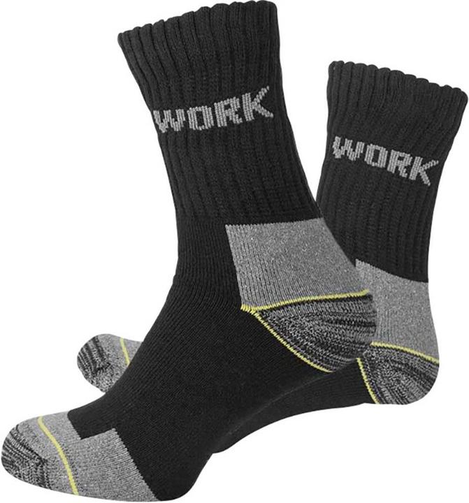 L+D WORK, Komfortsocke, Grösse 39-42 (3er Pack, 39 - 42)