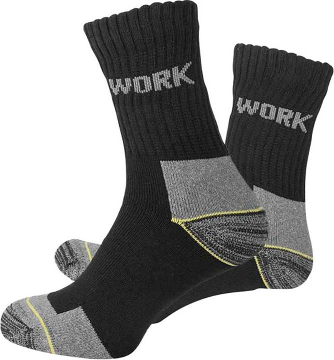Actual product image L+D WORK, comfort sock, size 43-46 (pack of 3, 43 - 46)