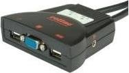 Produktbild Roline KVM-Switch 'Star' 2 PCs, VGA, USB, Audio