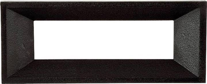 Strapubox AR 4 A Cornice frontale nera Adatto per display LC a 4 cifre