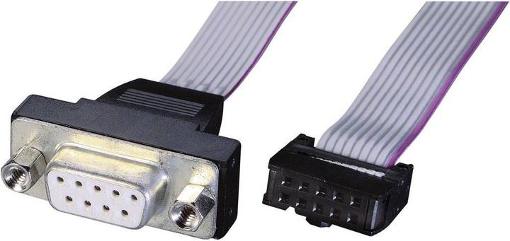 Actual product image Renkforce Serial connection cable (1x D-SUB socket 9pol. (0.26 m, Parallel (printer))
