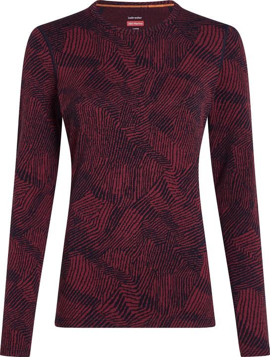 Produktbild Icebreaker Women's 260 Vertex L/S Crewe Frozen Forms (XS)
