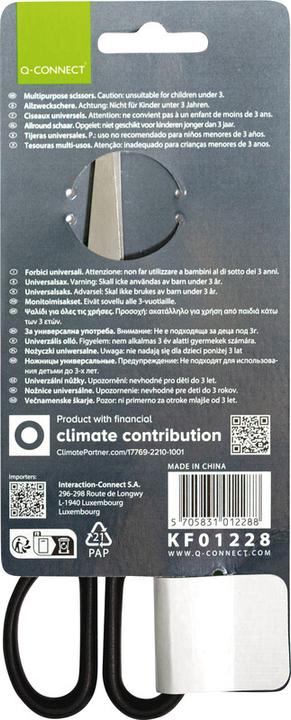 Actual product image Q-Connect Office scissors (17 cm)