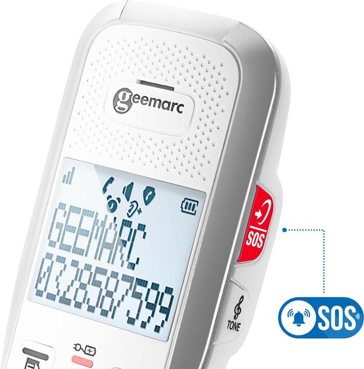 Produktbild Geemarc AMPLIDECT 595 U.L.E Schnurloses Telefon mit Anrufbeantworter