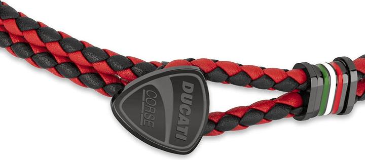 Immagine prodotto Ducati Bracciale scudetto (20 cm, Cuoio, Acciaio inossidabile)