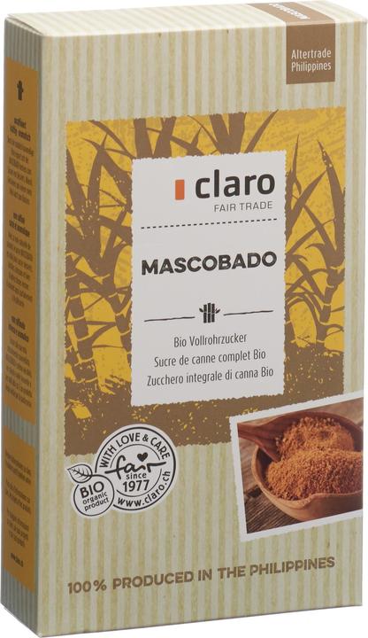 Image du produit Claro Vollrohrzucker Mascobado 500 g (500 g)