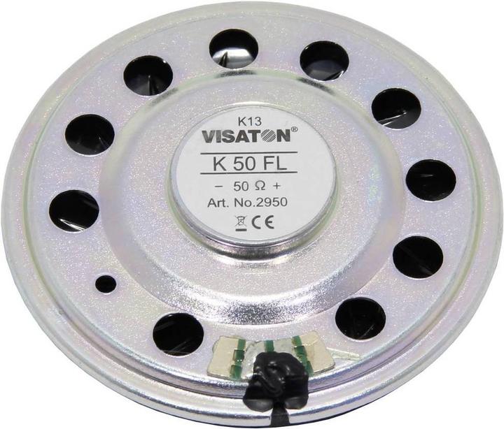 Image du produit Visaton Petit haut-parleur 5 cm K 50 FL - 50 ohms