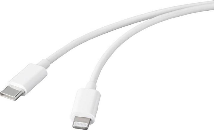 Actual product image Basetech USB C — Lightning (2 m, USB 2.0, 60 W)