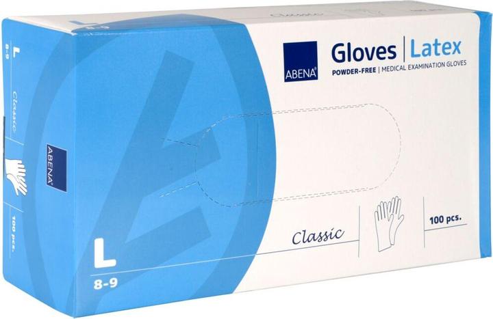 Image du produit Abena Gant en latex Cla Nat Pf L (L)