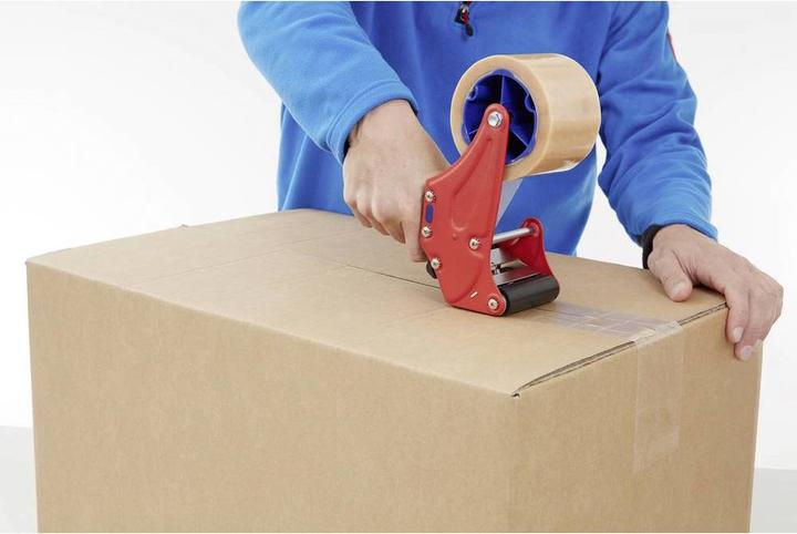 Actual product image tesa pack 4124 PVC - Premium packing tape for the secure sealing of heavy packages (manual or (50 mm)