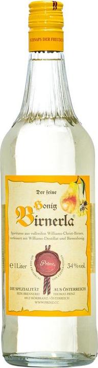 Produktbild Prinz Honig Birnerla 1,0 Liter 34 % Vol.
