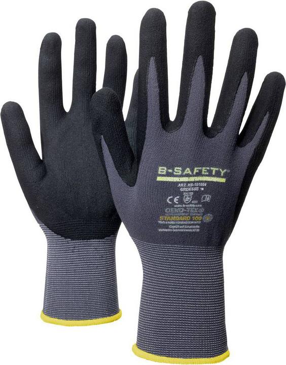 Image du produit B-Safety Gants en tricot fin nitrile ClassicLine (10)